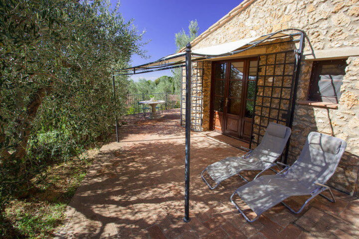 Ferienwohnung Belvedere Toskana Agriturismo Casale mit Pool am Meer der Etruskerküste