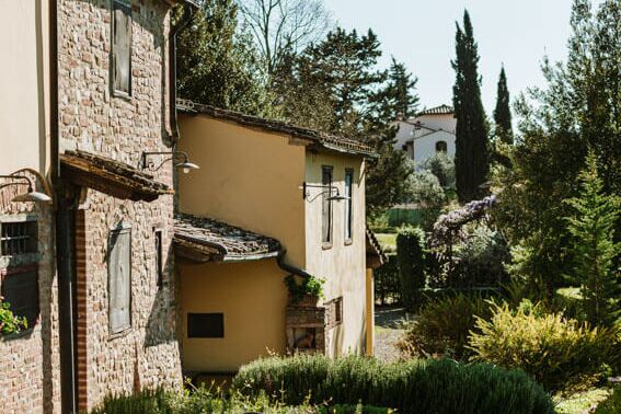 Doppelzimmer Gelsomino im Toskana Agriturismo Montealbino mit Pool und Restaurant