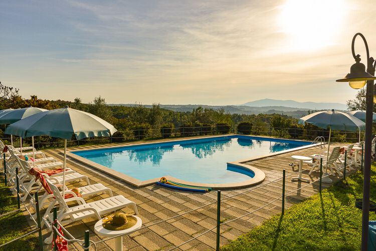 Toskana Agriturismo Malagronda mit Ferienhaus Sughera, Familien-Urlaub, Pool