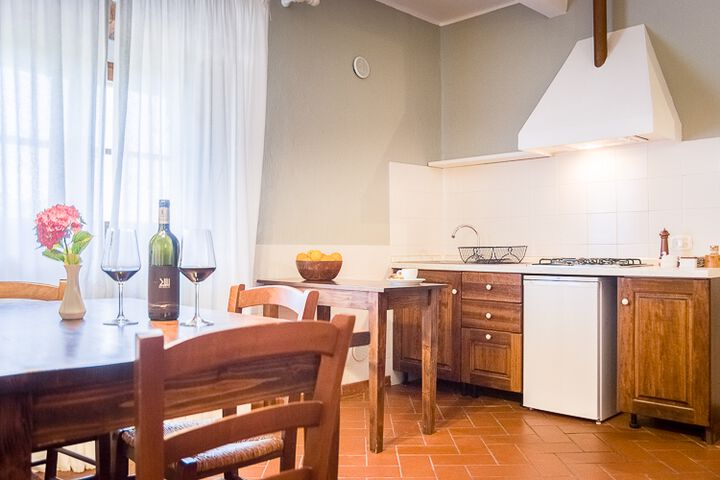 Ferienwohnung La Meridiana im Agriturismo und Toskana Weingut Il Riposo am Meer in der Region der Maremma