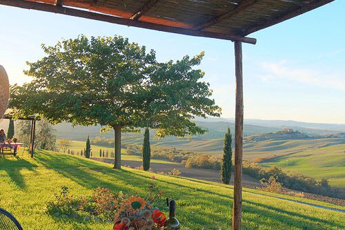 Ferienwohnung Moro Toskana Agriturismo Caccia Amici mit Pool für Urlaub zu zweit