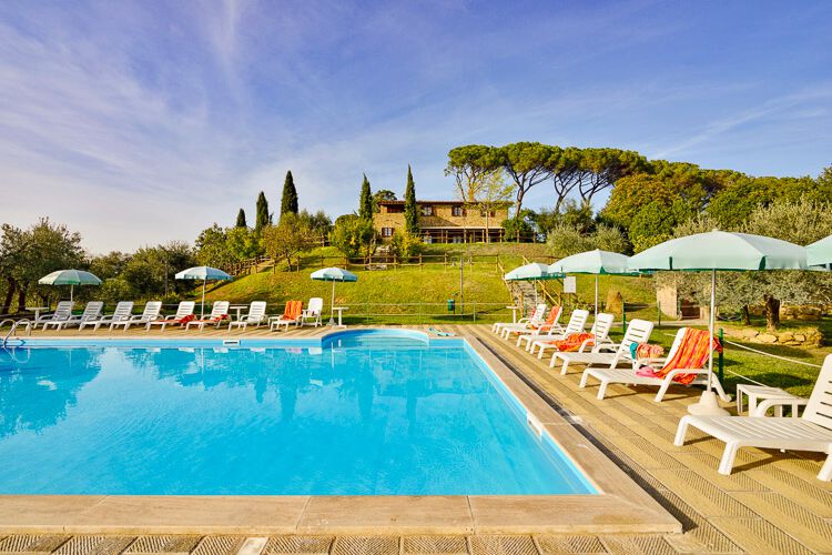 Toskana Agriturismo Malagronda mit Ferienhaus Sughera, Familien-Urlaub, Pool