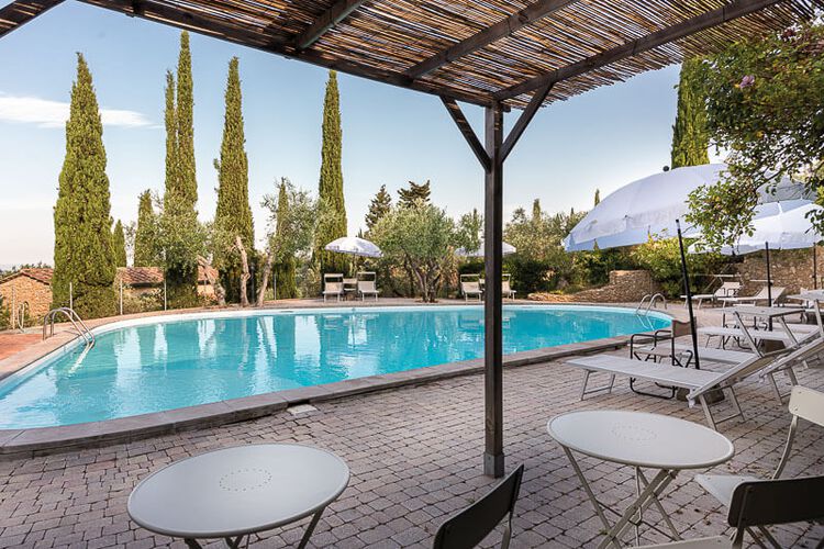 Ferienwohnung Cardellino Typ C Toskana Agriturismo Casale am Meer mit Pool