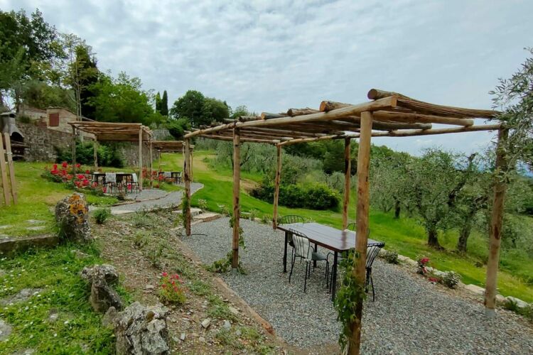 Ferienwohnung Bellavista  Toskana Agriturismo Sasso Storico mit Pool und Frühstück