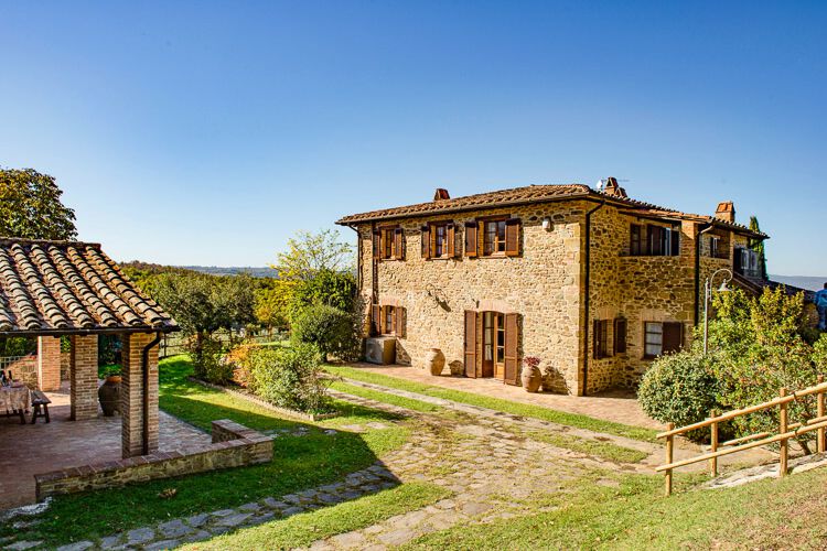 Ferienwohnung Leccio im Agriturismo Malagronda mit Pool in der Südtoskana