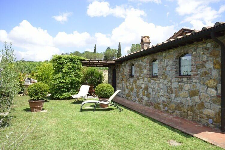 Ferienwohnung Fienile im Toskana Weingut Il Vigneto mit Pool meernah in der Maremma