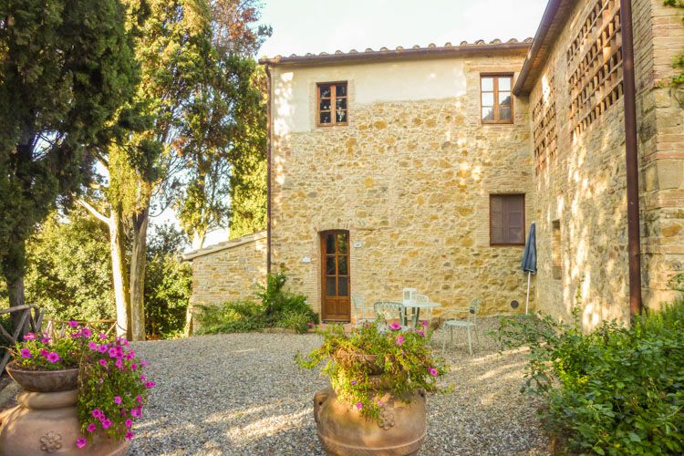 Toskana Ferienwohnung Chiosco im Weingut Atmosfera mit Pool, Restaurant