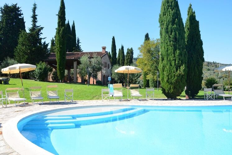 Ferienhaus Capannina im romantischen Toskana Agriturismo mit Pool und 2 Schlafzimmern