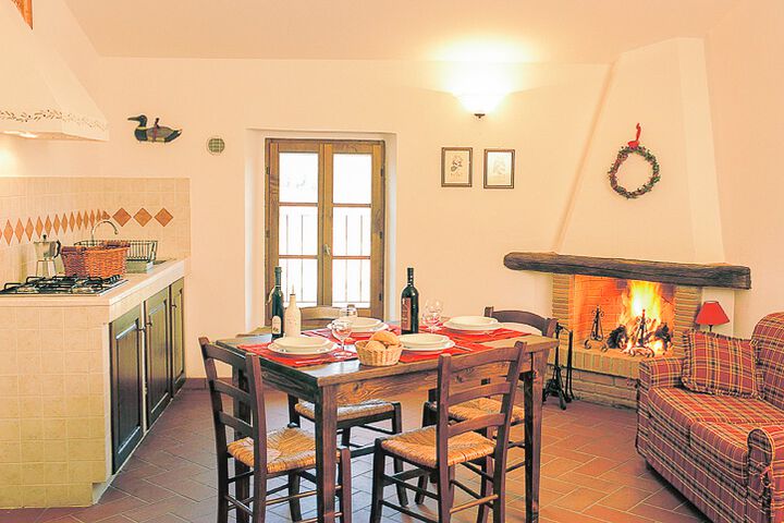 Ferienwohnung Gli Olivi im Agriturismo und Toskana Weingut Il Riposo am Meer in der Region der Maremma