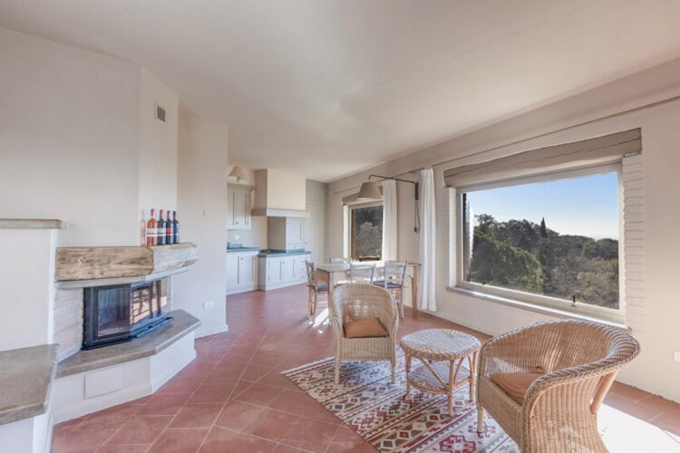 Ferienwohnung Nr. 4 Toskana Weingut Agriturismo Prata am Meer mit Pool