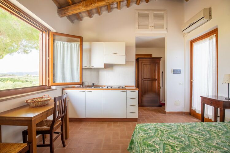 Ferienwohnung A Mirto im Toskana Weingut Agriturismo I Gemelli