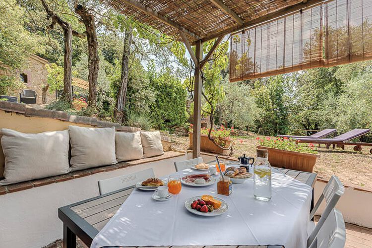 Ferienwohnung Pergola Typ A Toskana Agriturismo Casale am Meer mit Pool