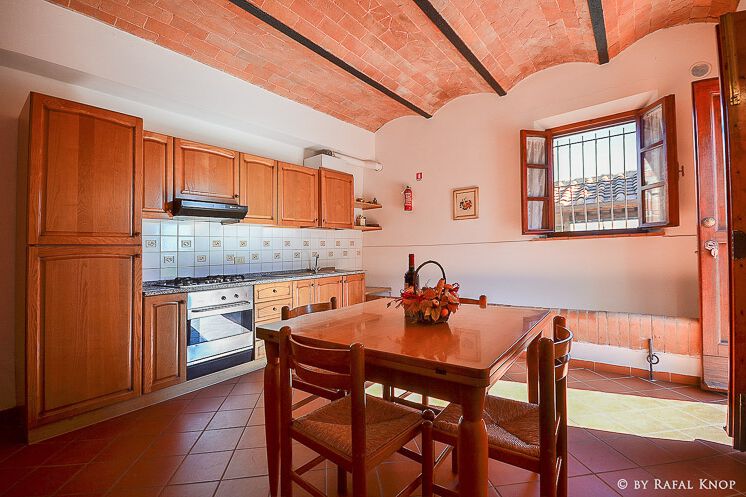 Ferienwohnung Rosa Toskana Agriturismo Il Massimo mit Pool für Familien-Urlaub