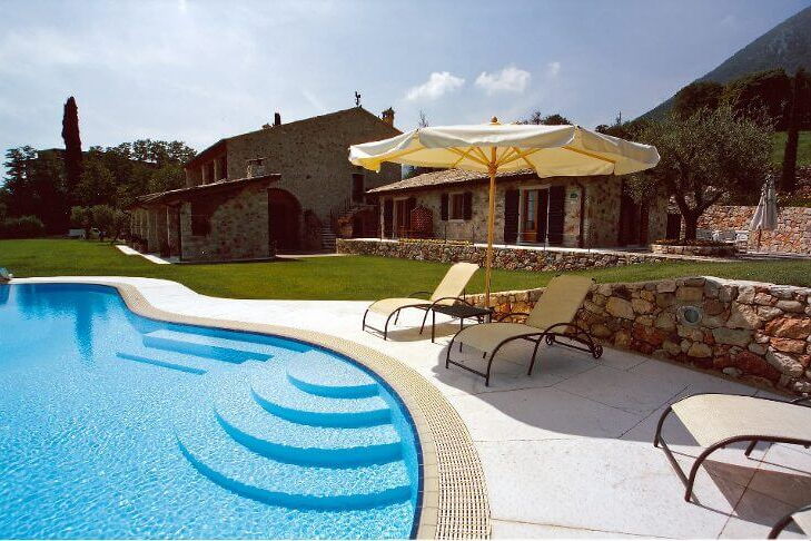 Ferienwohnung Il Fienile im Relais Ca' Del Baldo am Gardasee mit Pool