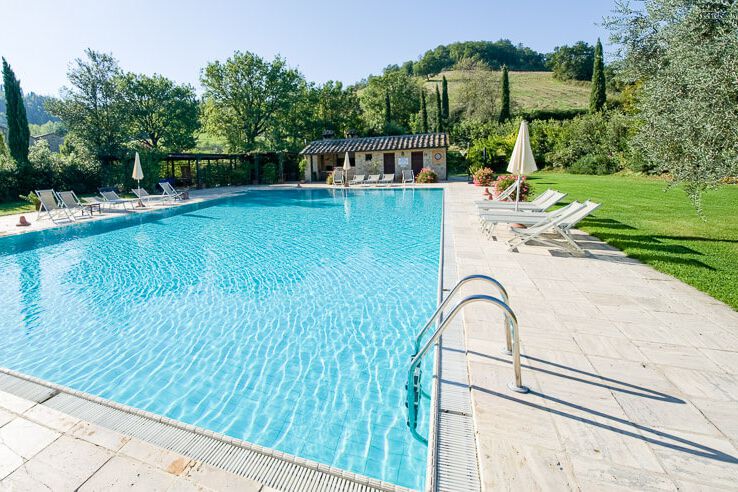 Toskana Ferienwohnung Lucca mit Pool im Landgut La Campagna, Familien-Urlaub, hundefreundlich