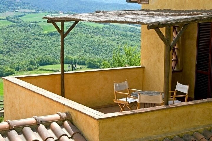 Toskana Ferienwohnung für 6 Personen Nr. 9 im Borgo del Monte, mit 3 Terrassen und Pool