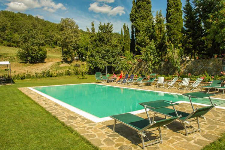 Toskana Ferienwohnung Gelsi in Albergo Settimo Cielo, Urlaub im Chianti