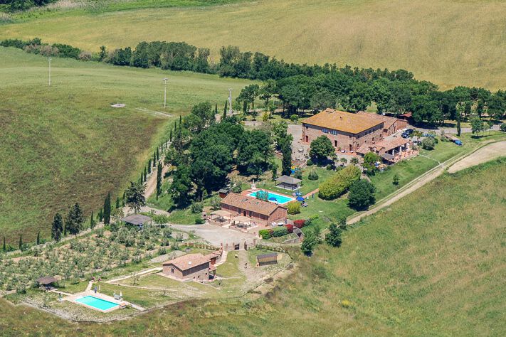 Ferienwohnung Glicine Toskana Agriturismo Il Massimo mit Pool für Familien-Urlaub