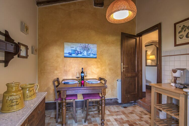 Ferienwohnung Nido Toskana Agriturismo Sasso Storico mit Pool und Frühstück