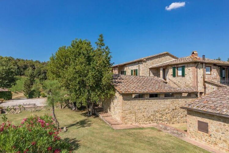 Toskana Ferienhaus Villa Saracini im Agriturismo mit Pool für 11 Personen