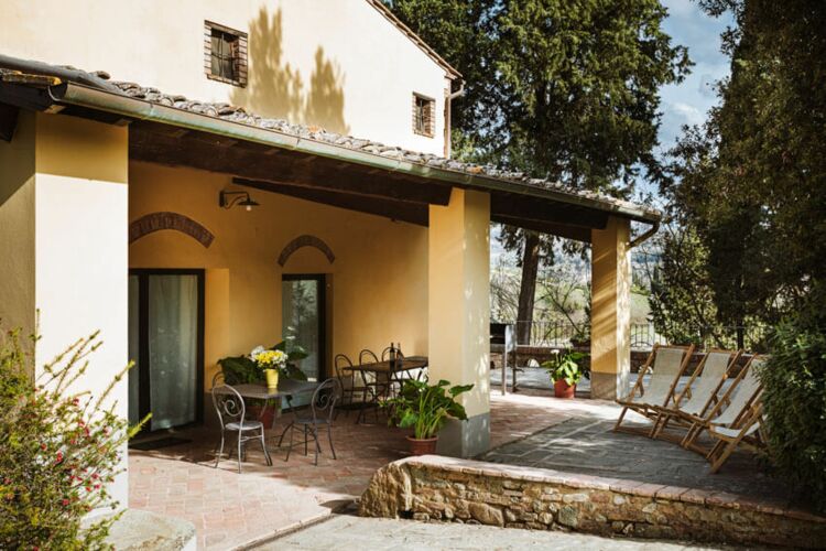 Ferienwohnung Orciaia im Toskana Agriturismo Montealbino für 10 Personen mit Pool
