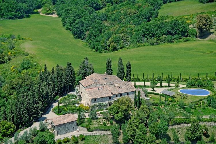 Toskana Ferienwohnung Chiosco im Weingut Atmosfera mit Pool, Restaurant