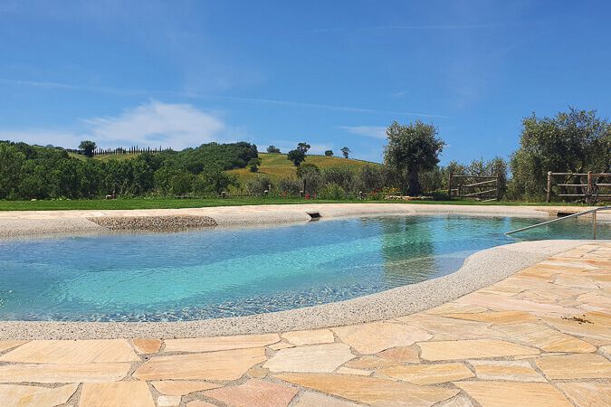 Ferienwohnung Mandriolo Toskana Agriturismo Le Stelle mit Pool und Weingut am Meer der Maremma