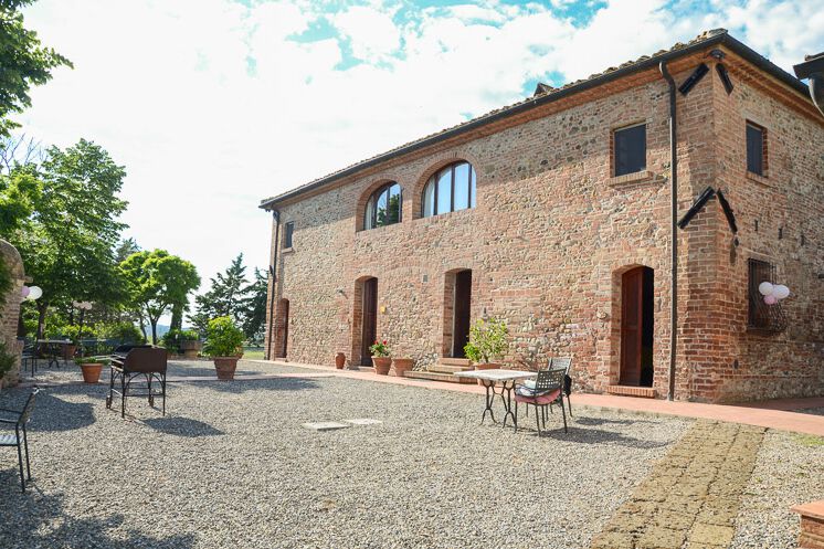 Ferienwohnung Ciclamino Toskana Agriturismo Il Massimo mit Pool für Familien-Urlaub