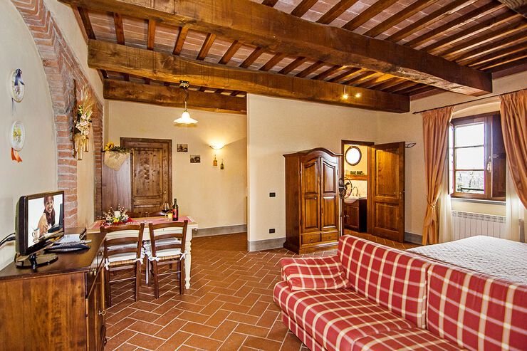 Ferienwohnung Abete Toskana Agriturismo Valli Ferone mit Pool am Meer