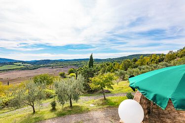 Weingut Limonaia mit Pool südlich von Siena