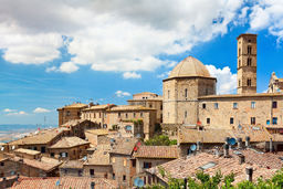 Stadt Volterra in der Toskana