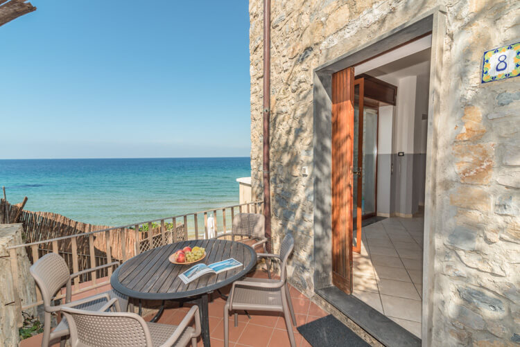 Ferienwohnung Nr. 8 Strandresort Residence Cilento am Meer Süditalien