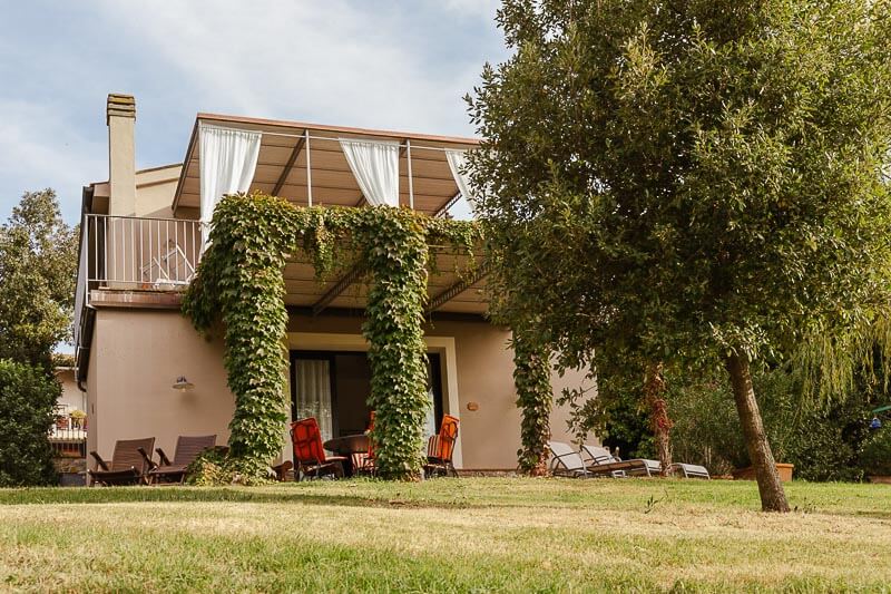 Ferienwohnung Frantoio Toskana Weingut Il Vigneto mit Pool in der Maremma  Garten