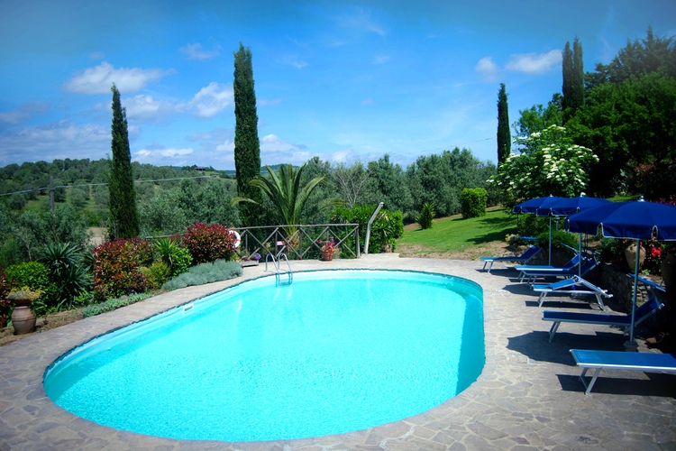 Toskana Ferienwohnung Giare im Agriturismo Casale Maremma mit Pool am Meer