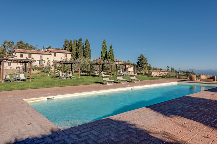 Doppelzimmer Classic Salvia Hotel Agriturismo di Sereto im Chianti mit Pool