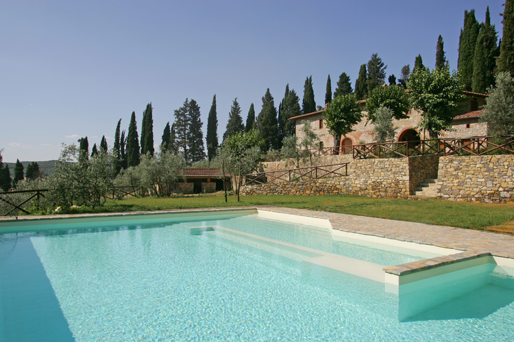 Ferienwohnung Lecci Toskana Weingut Casale Giglio mit Terrasse und Pool