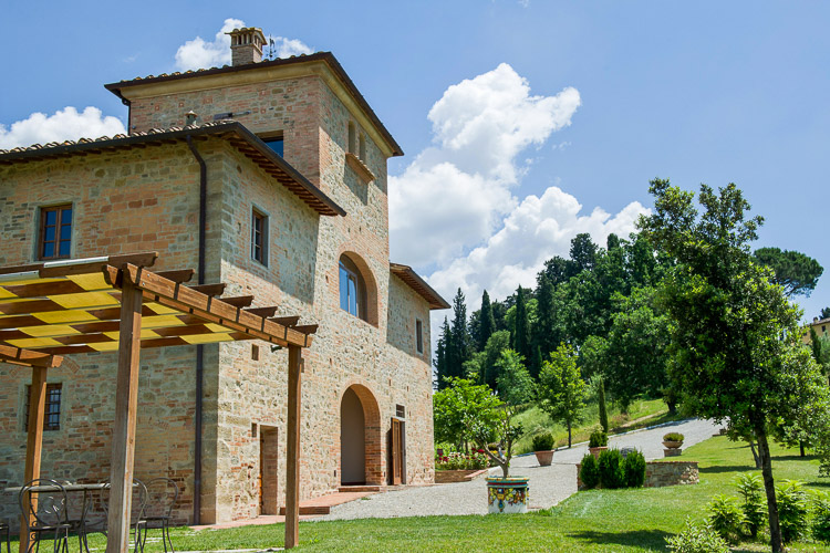 Ferienwohnung Merlo, Toskana Weingut Tenuta Sticciano, mit Pool im Chianti