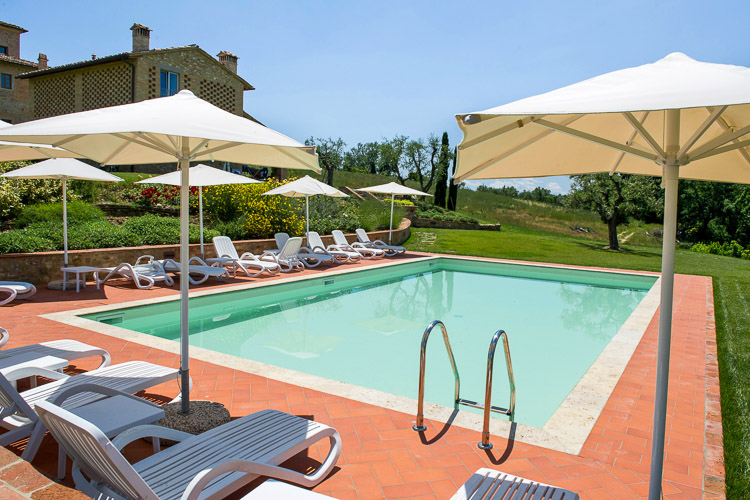 Ferienwohnung Merlo, Toskana Weingut Tenuta Sticciano, mit Pool im Chianti