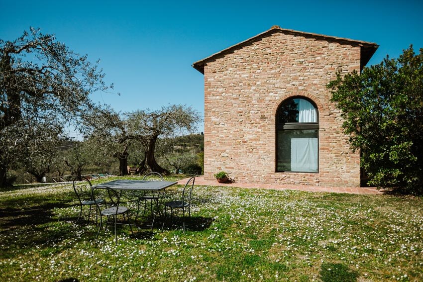 Ferienhaus Fienile im Weingut Montalbino mit Pool