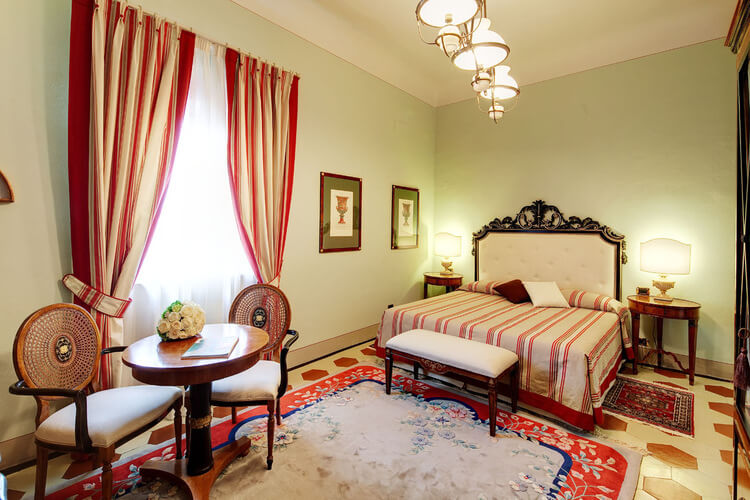 Bildhübsches Superiorzimmer Cambi im Toskana Hotel Villa Reggia bei Florenz