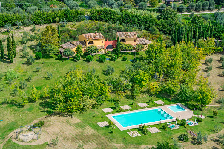 Ferienwohnung Cosimo im Toskana Weingut Residence San Lorenzo mit Pool