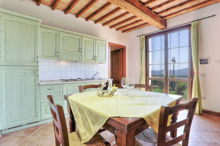 Toskana Ferienhäuschen Villetta Nr. 4 im Borgo del Monte, nah am Strand, mit Pool