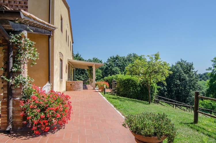 Ferienwohnung Melograno + Acacia Toskana Agriturismo Valli Ferone mit Pool und Spielplatz