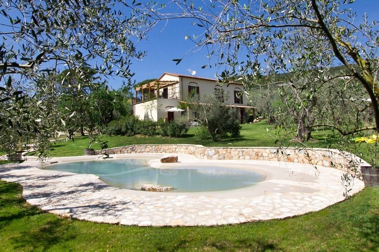 Ferienwohnung Nr. 6 Toskana Agriturismo L'Uccello Canoro mit Aussichts-Terrasse und Pool