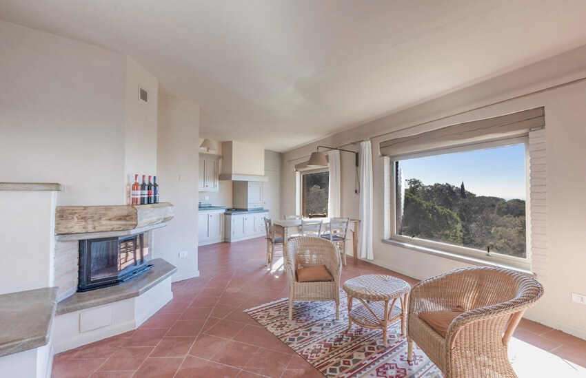 Ferienwohnung Nr. 4 Toskana Weingut Agriturismo Prata am Meer mit Pool