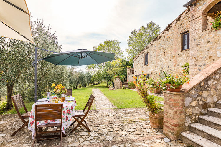 Ferienwohnung Aranceto Süd-Toskana Weingut Limonaia mit Pool bei Siena