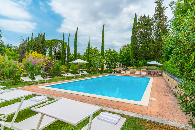 Toskana Ferienhaus Villa im Agriturismo Campana mit Privat-Pool, Urlaub mit Hund